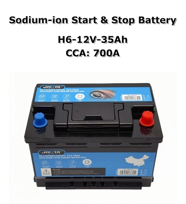 Start-stop Battery H6 12V 35Ah CCA 700A AGM Maintenance-Free Stop-Start Vehicle Battery for Automotive Applications