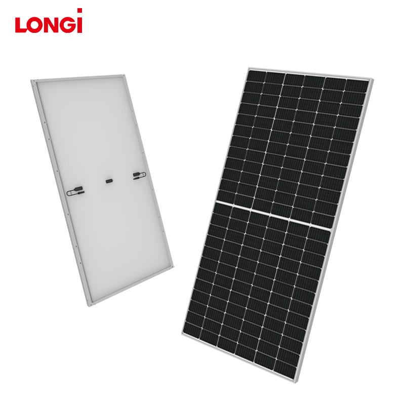 Solar Panel 540W 545W 550W 650W Mono Crystalline 144 Cells High Efficiency for Residential and Commercial Use Longi