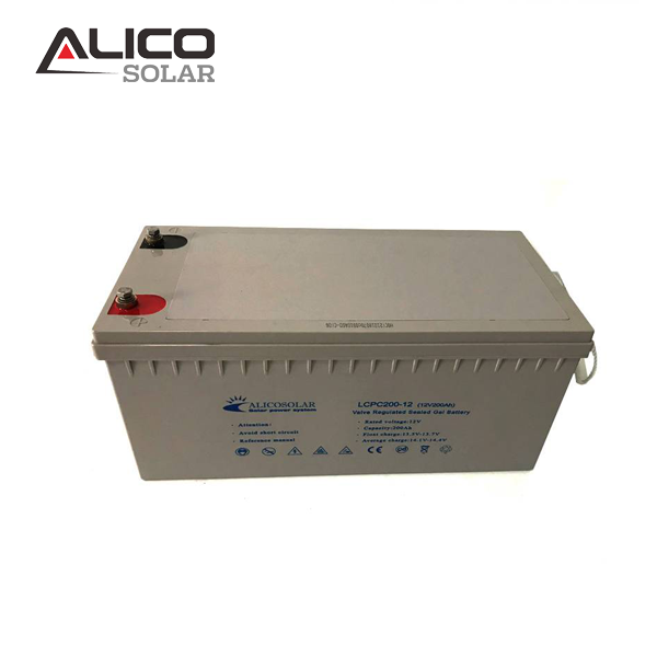 Solar Battery 12V Deep Cycle AGM Gel Long Life Renewable Energy System Alicosolar
