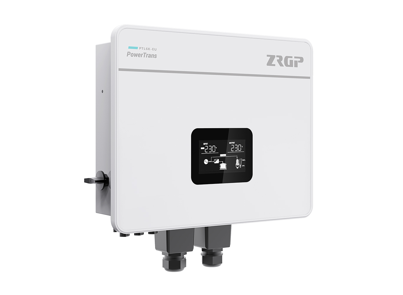 PowerTrans LV Low Voltage Wall Mount Single-Phase Hybrid Inverter for Residential Solar Storage
