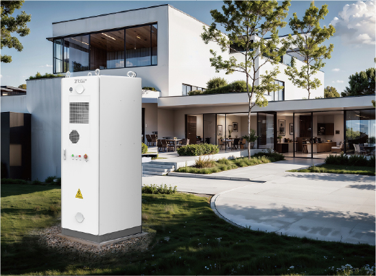 PowerBase MAX-60A Air-Cooled 61.44kWh IP55 Energy Storage System for Commercial and Industrial Applications