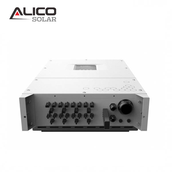 Alicosolar 415V Grid Tie 30KW 40KW 50KW 60KW Three Phase Solar Inverter High Efficiency IP65 Rated Outdoor Use for Commercial and Industrial PV Systems