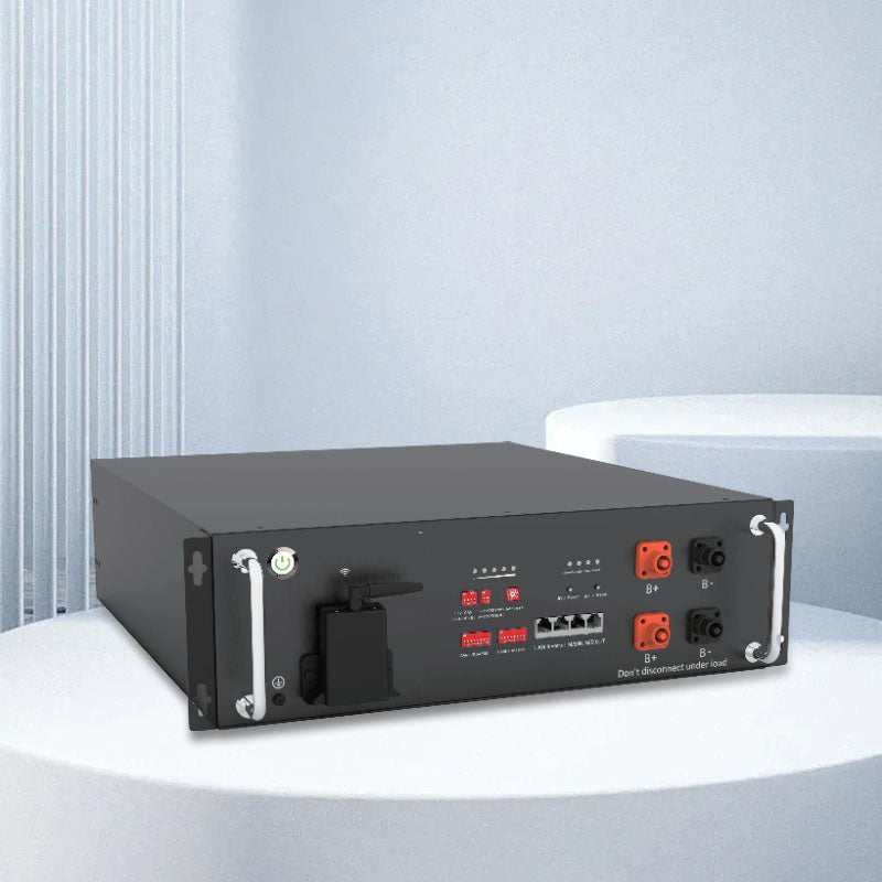 Energy Storage System Rack Mounted 5KWH 10KWH 15KWH LiFePO4 48V 100Ah 200Ah 300Ah Lithium Ion Battery for Home Energy Backup