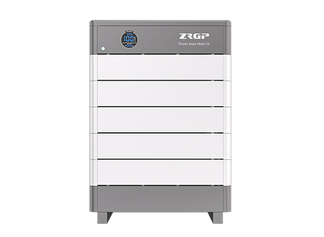 PowerBase Mate LV Modular 5.12kWh LiFePO4 Battery for Residential Backup & Off-Grid Systems