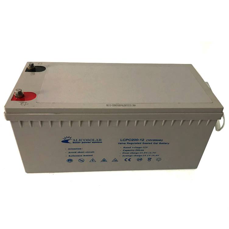Solar Battery 12V Long Life Cycle Deep Discharge Recovery Renewable Energy Systems Alicosolar