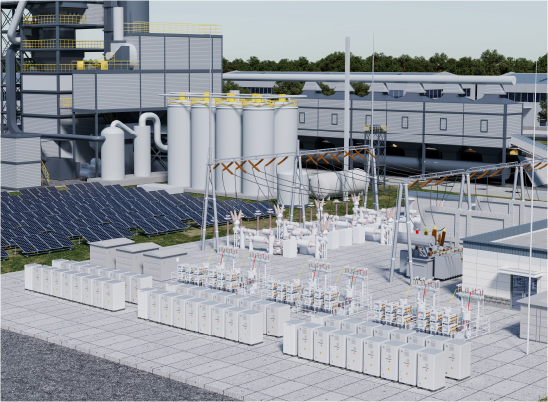 PowerBase MAX-215 System 215kWh 768V Forced Air-cooling for Commercial & Industrial Energy Storage ZRUIPower