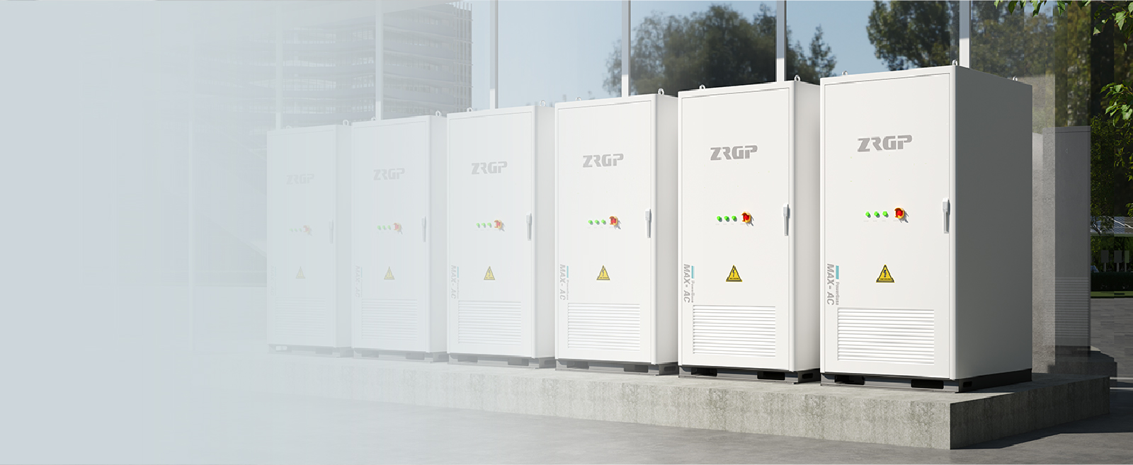 PowerBase MEGA-233 System 233kWh Liquid-cooling IP54 for Commercial and Industrial Energy Storage ZRUIPower