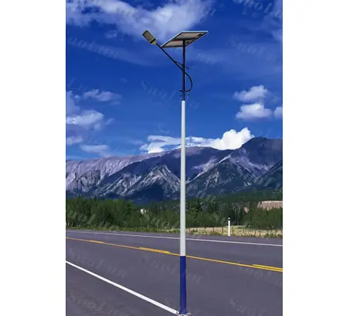 Solar Street Light Integrated LED 30W IP65 Outdoor Lighting for Garden Roadway Illumination Solen
