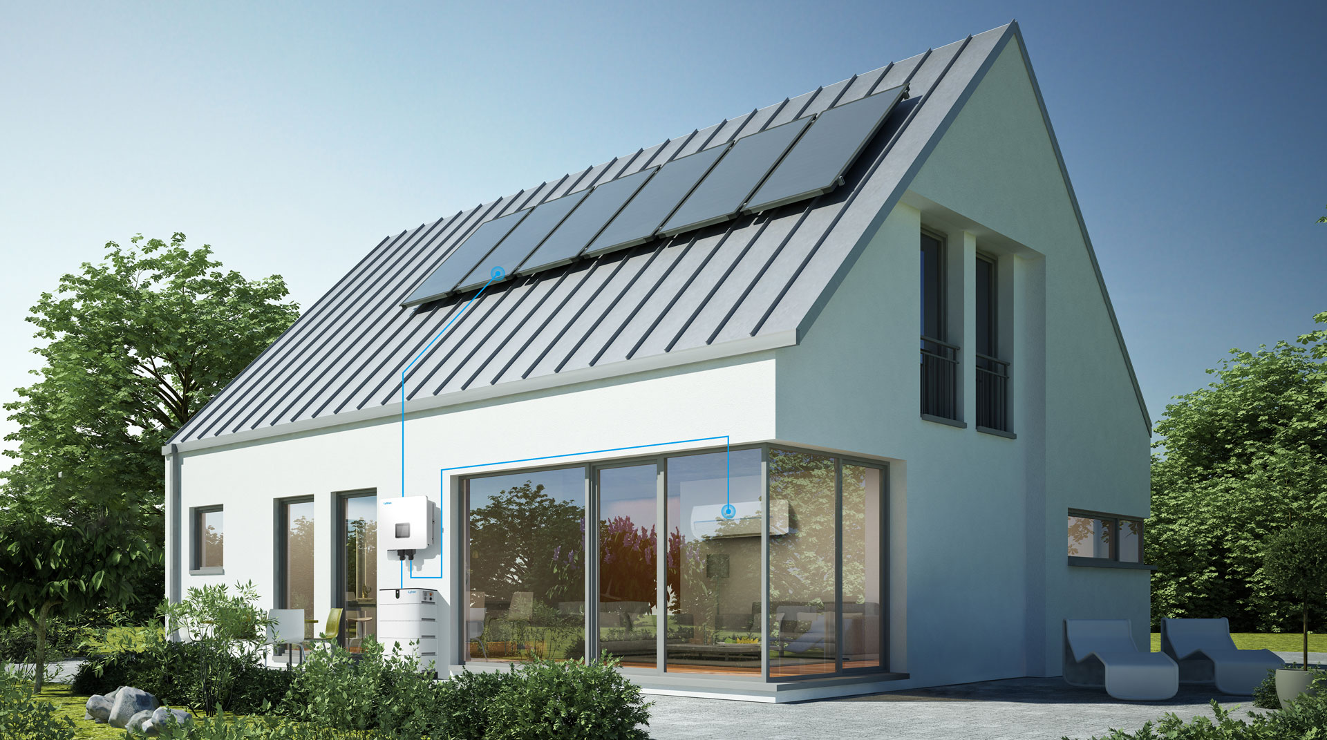 Single-phase Off-grid Inverter 500V PV Input, Built-in ATS for Grid and Generator Switching, Suitable for Harsh Environments