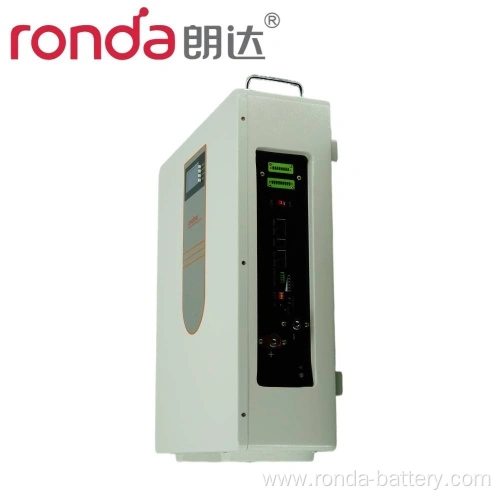 51.2V 100Ah 5kWh LiFePO4 Battery Home Energy Storage Wall-Mounted Solar Power Backup for Residential Use RONDA