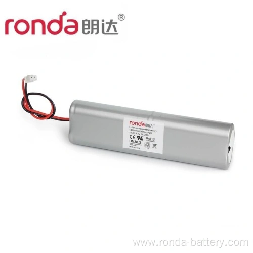 Emergency Light IFR18650 6.4V 3Ah 19.2Wh LiFePO4 Battery High-Capacity Long-Life Emergency Lighting Backup Power Ronda