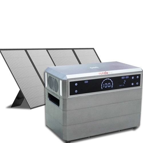 Portable Power Station 2000Wh 1800W Peak LiFePO4 Battery Outdoor Backup Solar Generator AFERIY