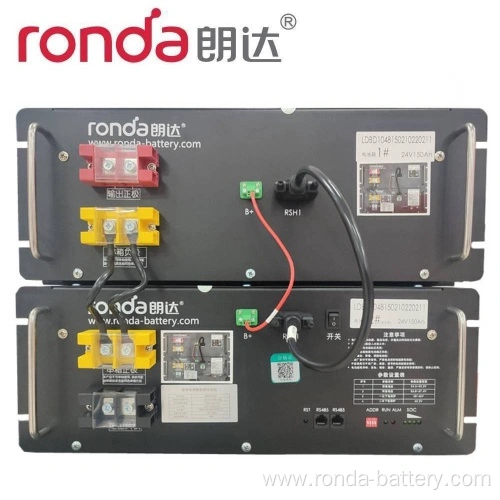48V 150Ah LiFePO4 Battery High-Capacity Telecom Backup Power Supply for Station and Critical Infrastructure Ronda