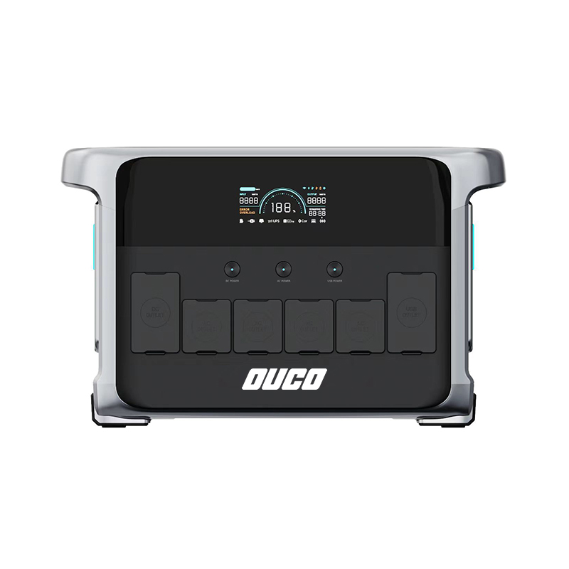 2400W Portable Power Station 2160Wh LiFePO4 Battery Backup for Outdoor & Emergency Use
