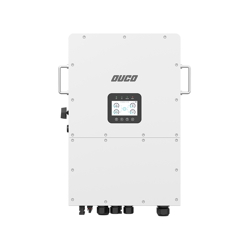 20kW 3 Phase Hybrid Solar Inverter High Voltage Lithium-ion Battery 160-700V AC Coupling for On/Off-Grid Systems OUCO