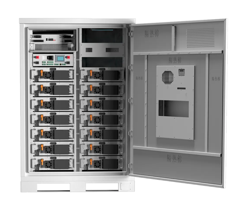 VNICE 70KWh 100Ah LFP Lifepo4 High Voltage Battery Energy Storage Cabinet All-in-One Design for Solar Storage and Microgrid Applications