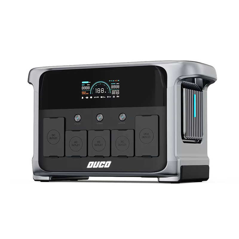 1200W Portable Power Station 1152Wh LiFePO4 Battery Outdoor Camping RV Emergency Backup OUCO