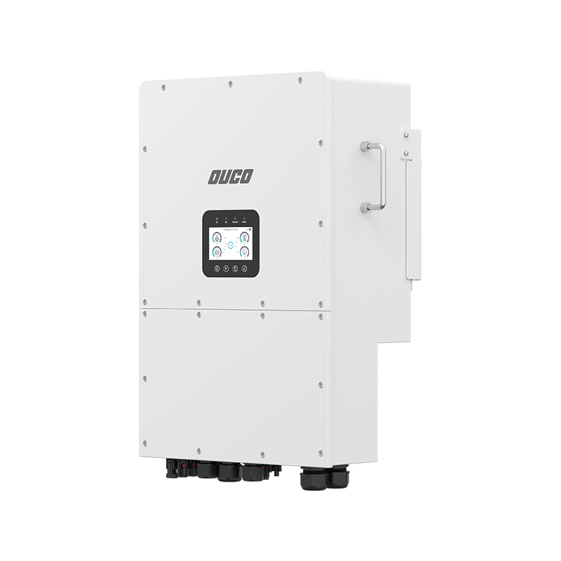 20kW 3 Phase Hybrid Solar Inverter High Voltage Lithium-ion Battery 160-700V AC Coupling for On/Off-Grid Systems OUCO