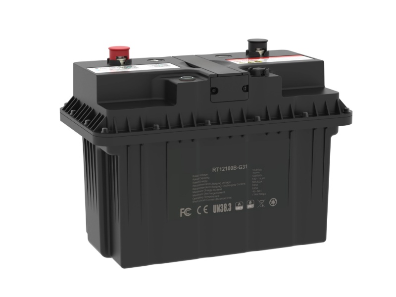 12V 100Ah Smart Lithium Iron Phosphate Battery LiFePO? Deep Cycle BCI Group 31 for RVs Boats Trucks Off-Grid Cabins C&D Emerging Energy
