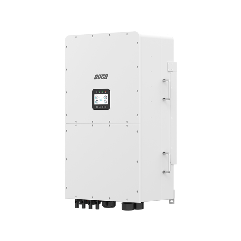 30-50kW 3 Phase Solar Hybrid Inverter High Voltage Lithium-ion Battery Support 6-Tier Charging Off-Grid On-Grid OUCO