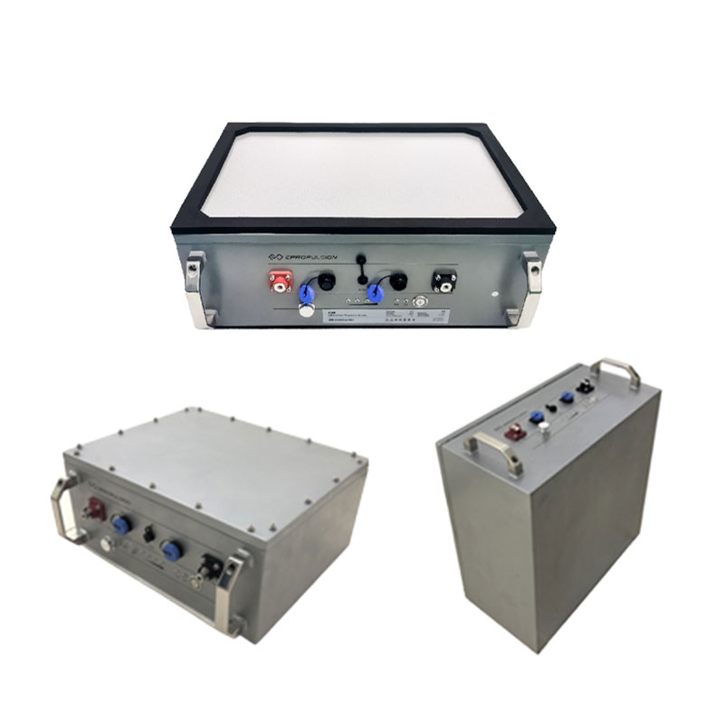 25.6V 51.2V Electric Boat Battery System IP67 Waterproof Lithium Marine Battery for Leisure Boats