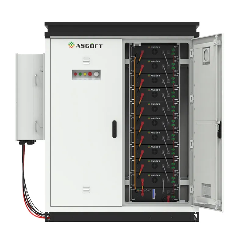 100kWh HV Cabinet ESS 102.4Wh 512V 100Ah Expandable Outdoor Energy Storage System for Home and Commercial Use ASGOFT