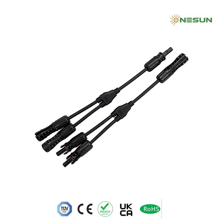 Y Type Branch PV Connector 1500V IP68 Waterproof Multi-Point Connection for Solar Systems ONESUN