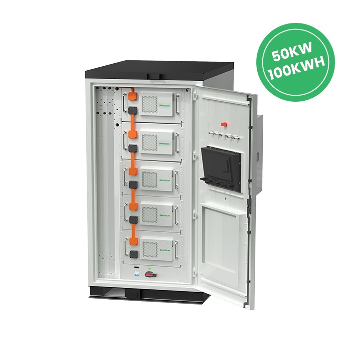 Mini Grid Solar System Smart ESS Cabinet Outdoor Industrial & Commercial Energy Storage Solution ONESUN