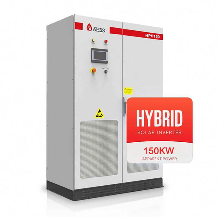 ATESS HPS 150KW HYBRID INVERTER Three Phase IP20 RS485/CAN Off-Grid On-Grid Solar System