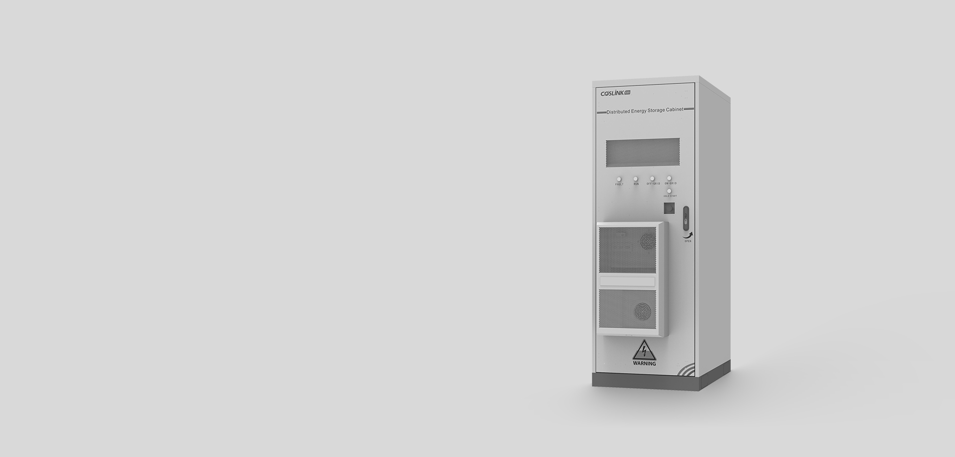 EnerMax-C&I All-in-One ESS 51.2kWh 512V Forced Air Cooling Commercial & Industrial Energy Storage Outdoor Cabinet