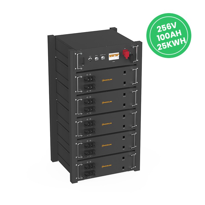 Rack Mounted Lithium Iron Battery LiFePO4 High-Performance Expandable Energy Storage for Solar and Backup Power