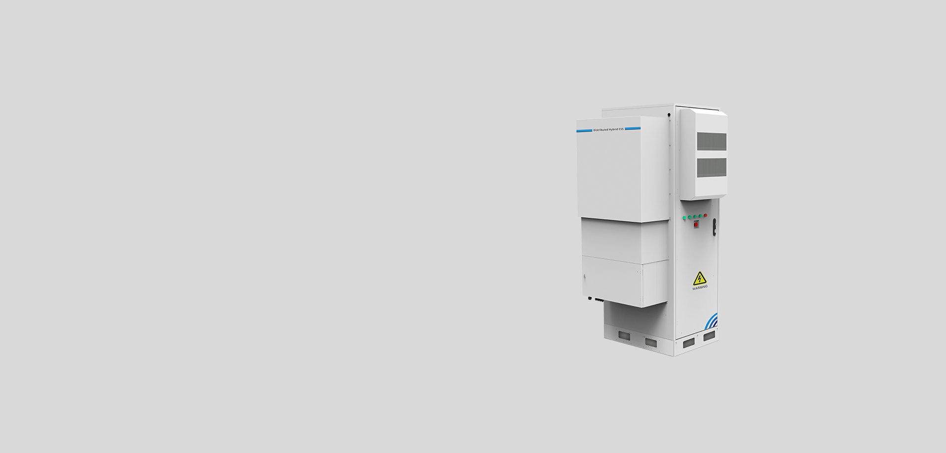 EnerMax Hybrid ESS Integrated Modular Design with BMS & EMS for Microgrid Energy Storage Applications