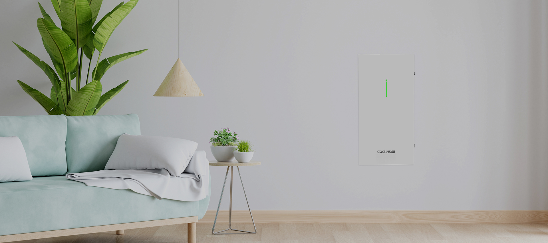 EnerMax LV Battery Cabinet LiFePO4 6000 Cycles Wall-Mounted for Home Energy Storage