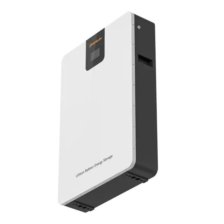 Onesun Battery LFP Wall Mount 10.12 Kwh 51.2 V 51.2V200AH Long Life Span Over 15 Years Solar Energy Storage System for Home and Commercial Use Onesun