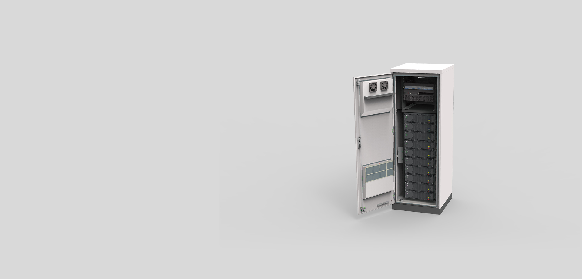 EnerSmart Integrated Power Supply System 100/150Ah IP65 Modular Design for Telecom Base Stations