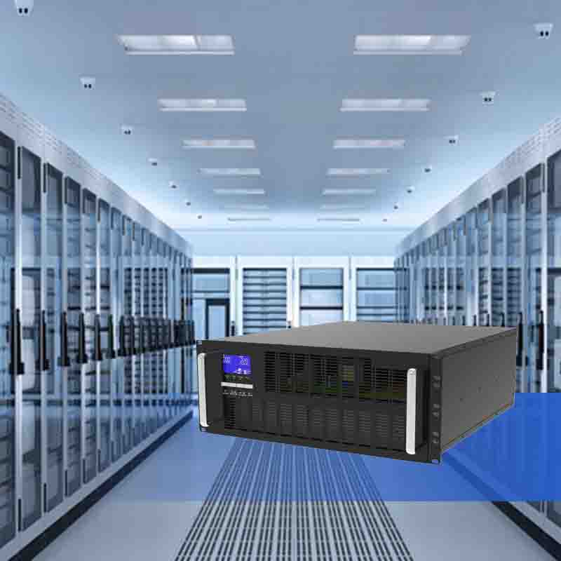 15kVA, 20kVA Rack Mount Three Phase Online UPS High-Frequency 2U for Data Centers and Banks Virtue