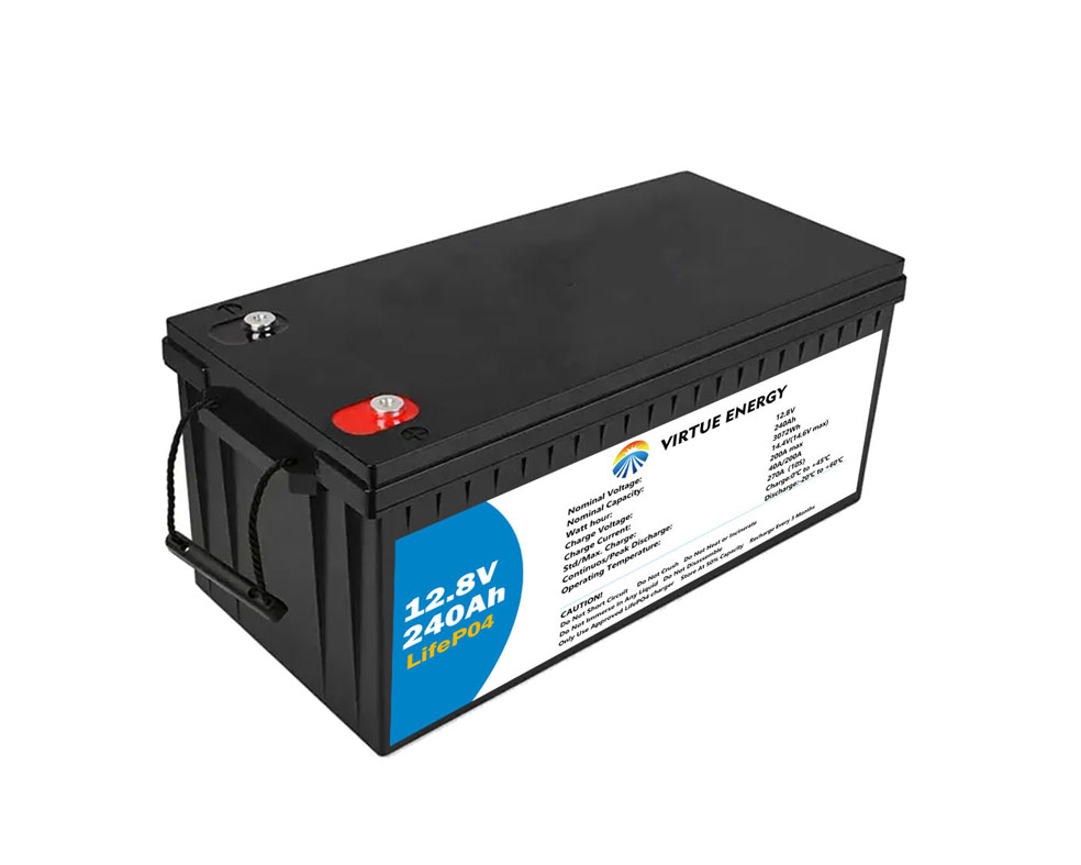 Drop In Replacement Type Battery 12.8V 100Ah-240Ah LiFePO4 Long Cycle Life for Solar Energy Storage & Backup Power