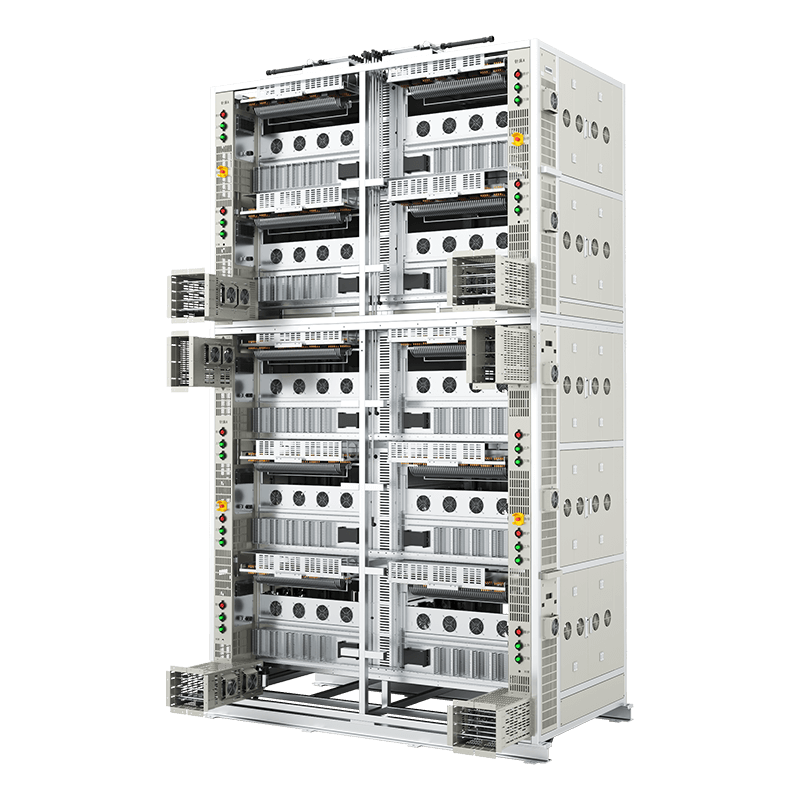 Negative Pressure Formation Equipment Six-Sided Protection Dual Fire Safety for Prismatic Cell Manufacturing