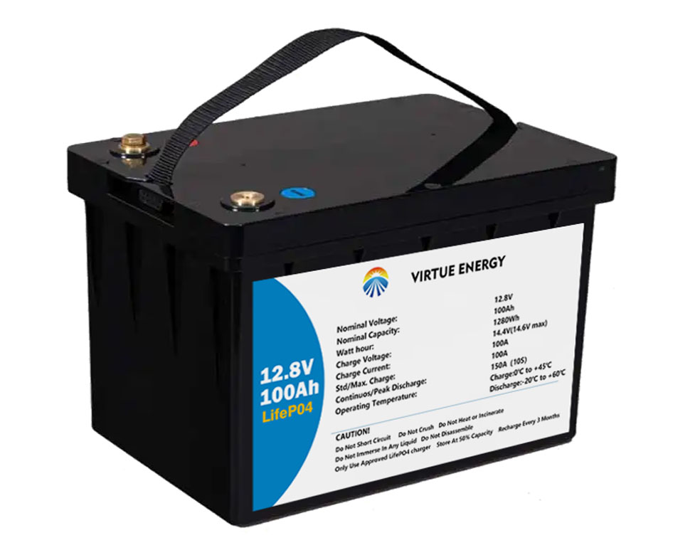 Drop In Replacement Type Battery 12.8V 100Ah-240Ah LiFePO4 Long Cycle Life for Solar Energy Storage & Backup Power