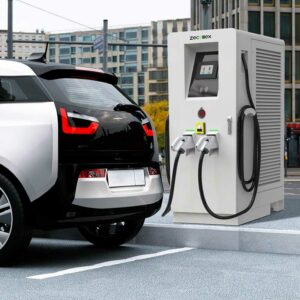 300-480KW Smart CCS2 EV Fast Charger Up to 480KW Air Cooled IP54 for Highway Charging Stations Zeconex