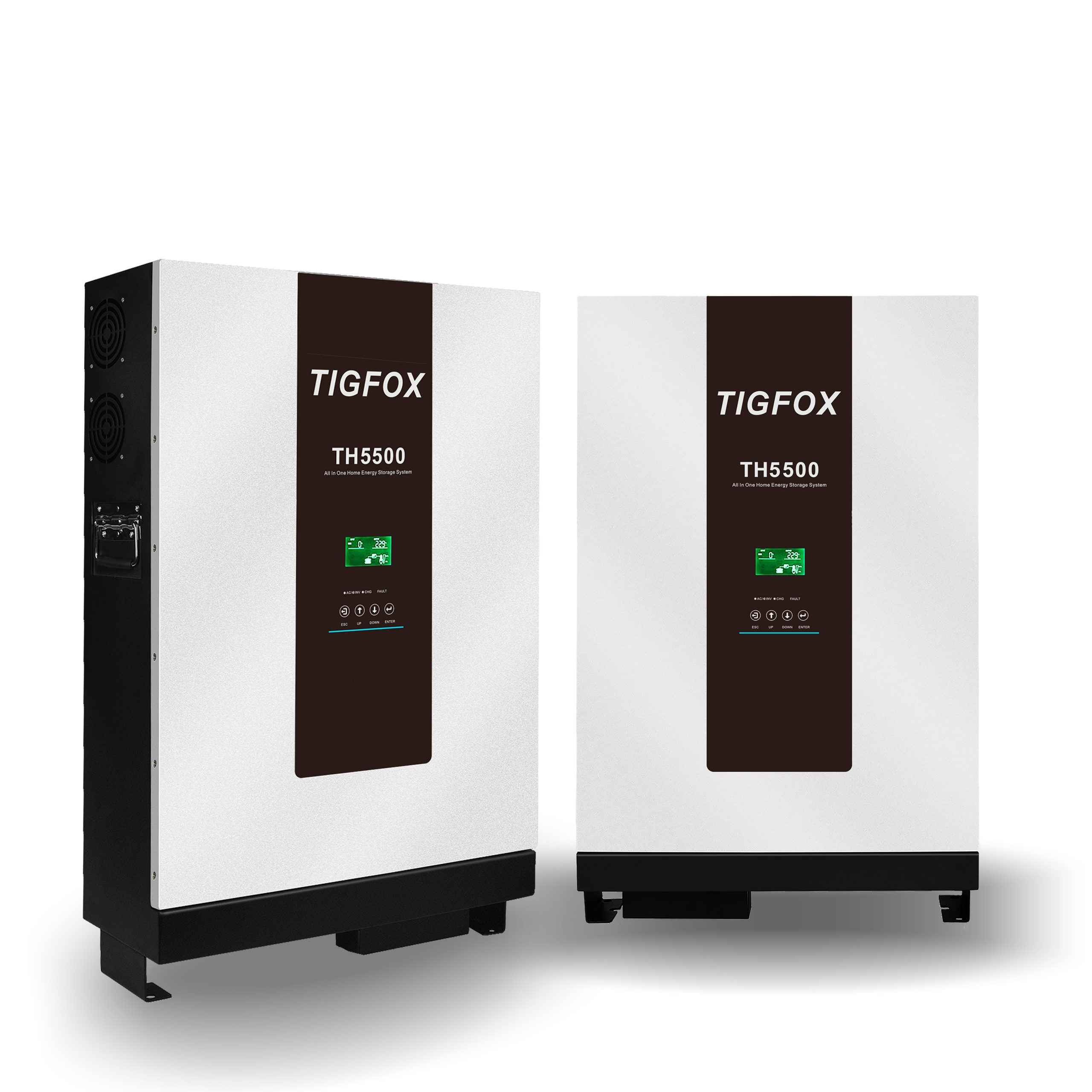 All-In-One Series (Wall Mounted) 5.5kW 51.2V Li-ion LFP Battery for Residential Solar Energy Storage