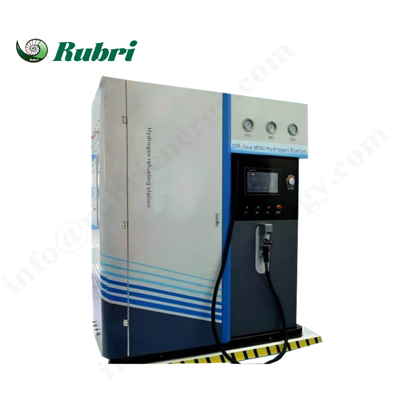 Skid Mounted H2 Refueling Station 35MPa Hydrogen Trailer or Electrolyzer Powered for Hydrogen Forklift and Sightseeing Car