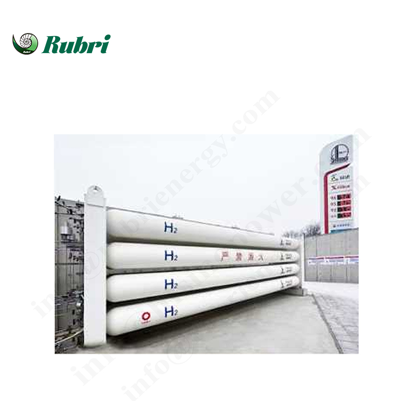 High Pressure Hydrogen Tank 20Mpa-90Mpa Large Capacity Stationary Hydrogen Storage