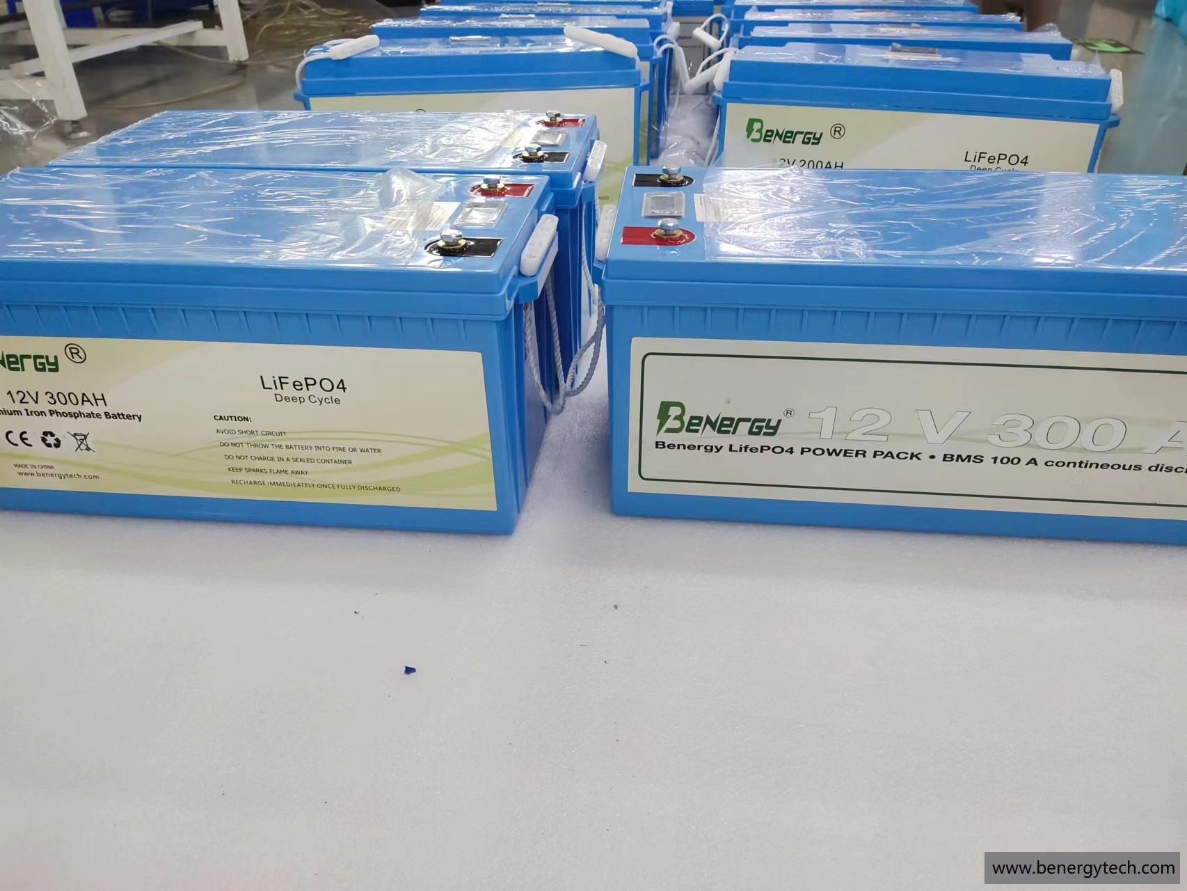 12V 300Ah LiFePO4 Lithium Battery Long Cycle Life, High Safety for Solar, RV, Marine, UPS Benergy