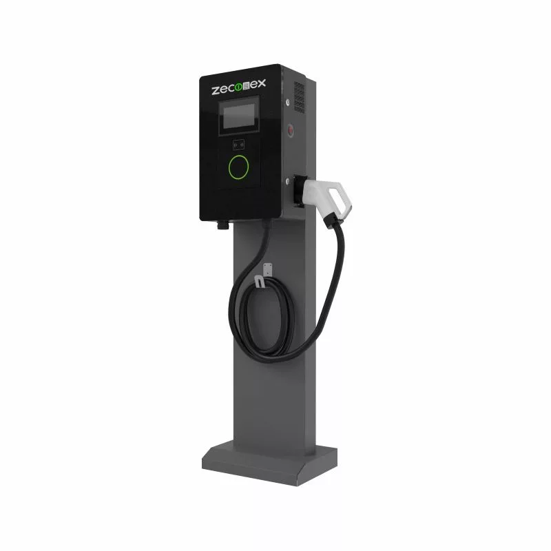 DC Fast Charger 30KW-40KW-60KW CCS2 LCD Touch Screen RFID Outdoor EV Charging Station Zeconex