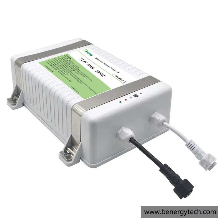 Lifepo4 12V 50AH Lithium Ion Battery Waterproof IP65 for Solar Street Light Benergy