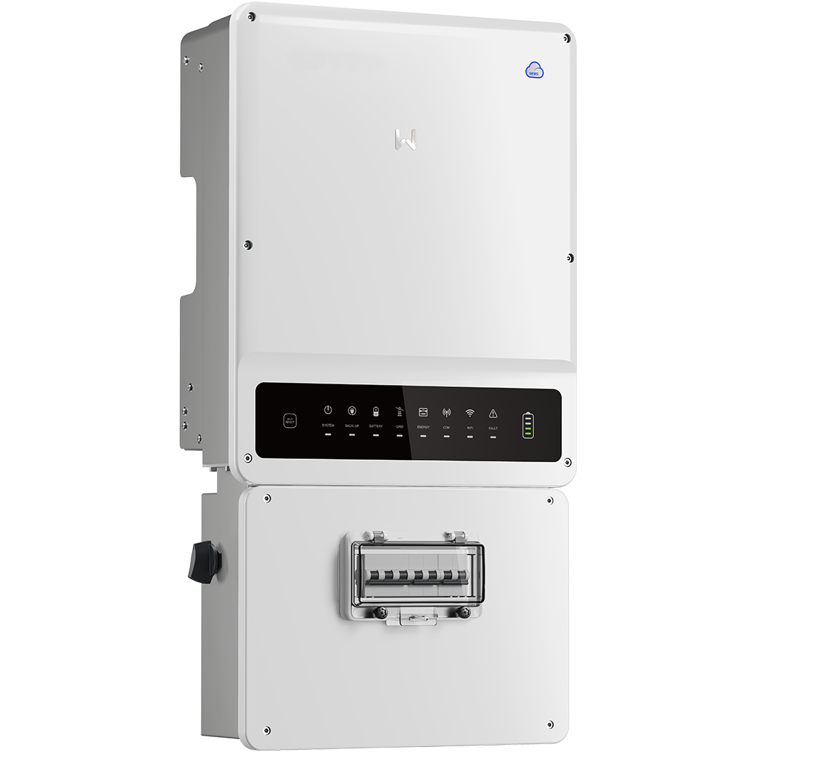 EHB Series Single-Phase Hybrid Inverter 5-10kW 80-495V Plug & Play for Residential Energy Storage