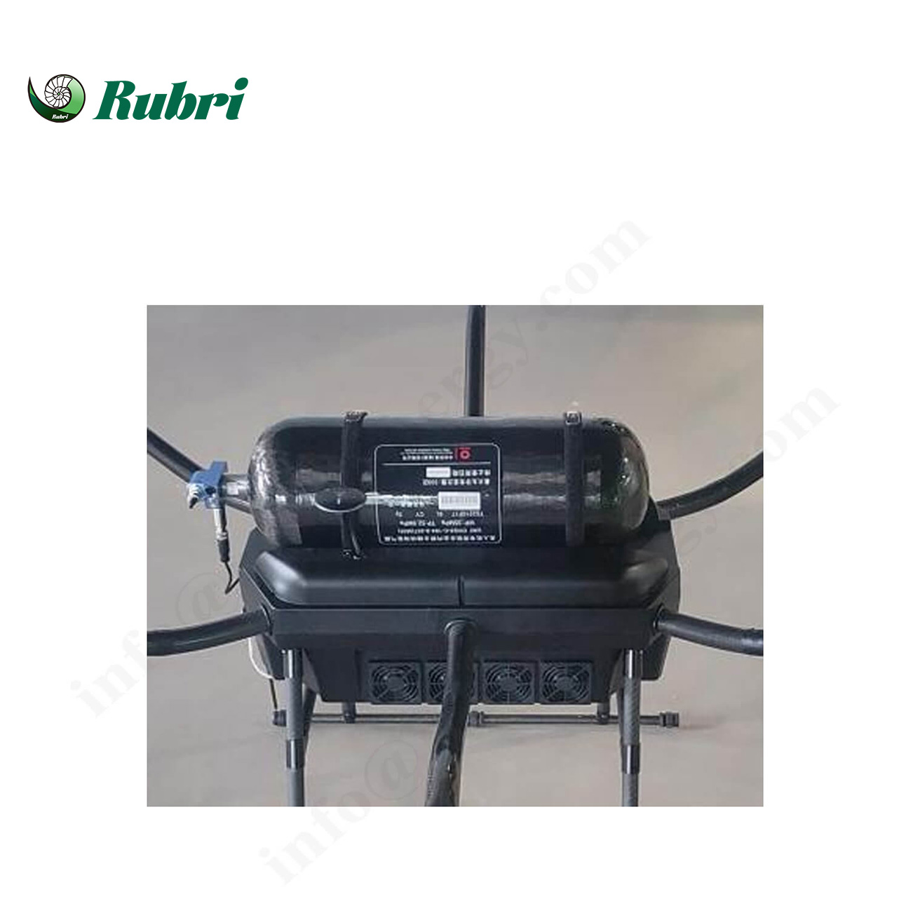 Light Weight 35Mpa Hydrogen Tank Type III Carbon Fiber Composite for Hydrogen Drones