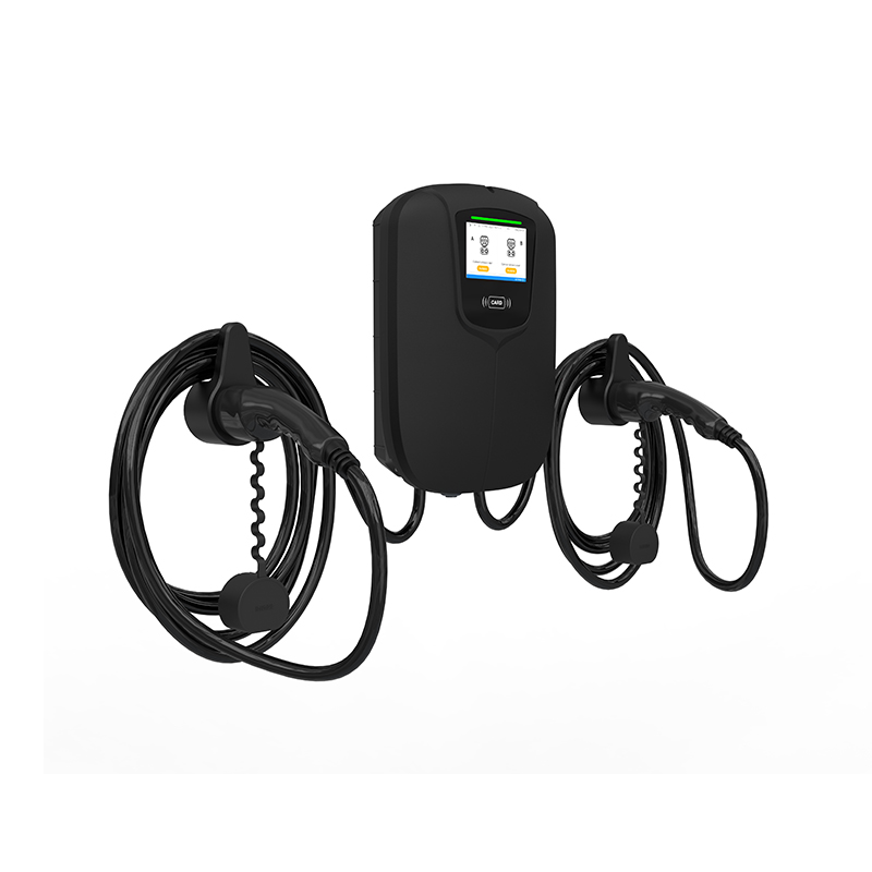 Dual Gun AC EV Charger 14KW-44KW Dual Charging Commercial & Residential Wallbox