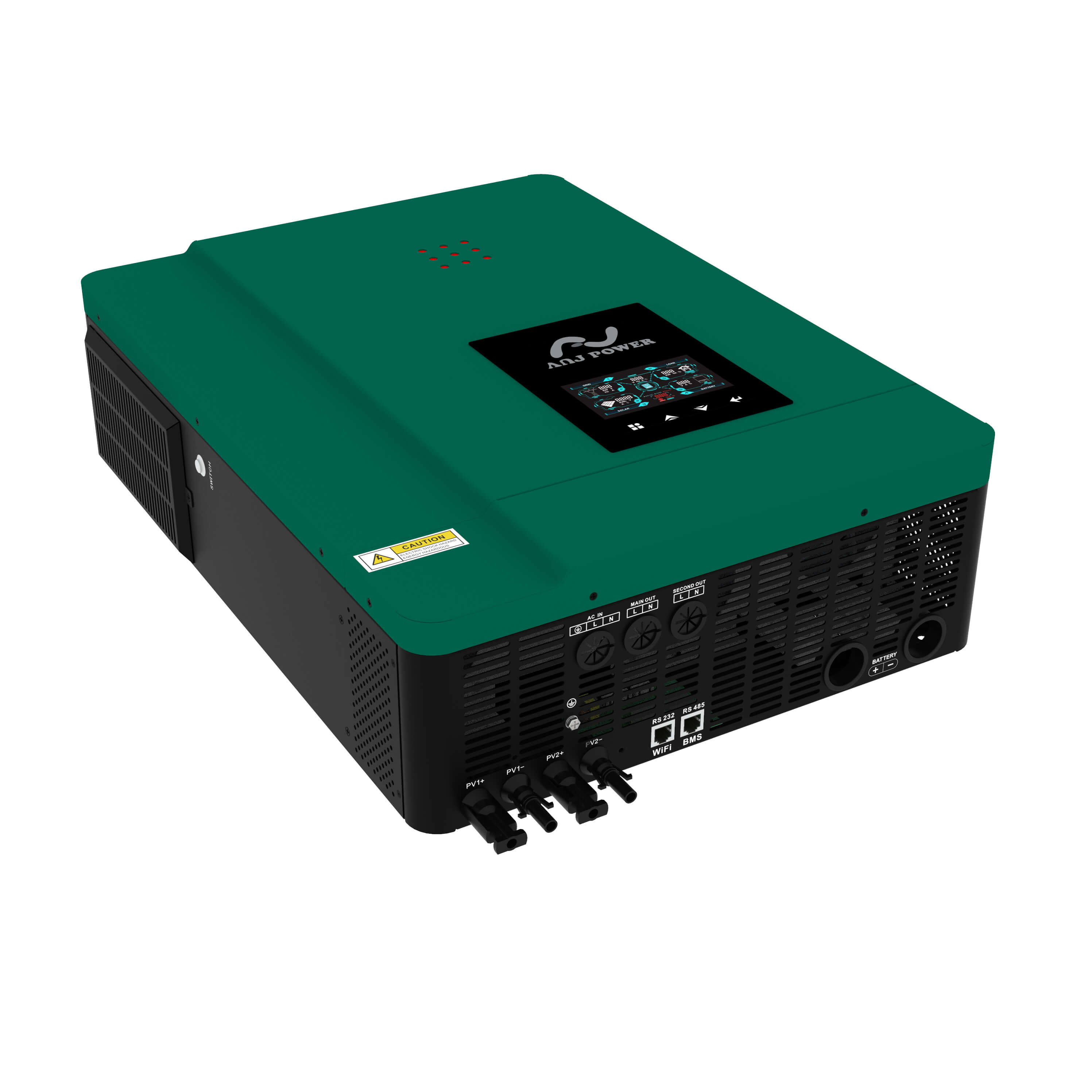 Solar Hybrid Inverter 10.2KW Pure Sine Wave Off-Grid On-Grid System with MPPT AJ POWER
